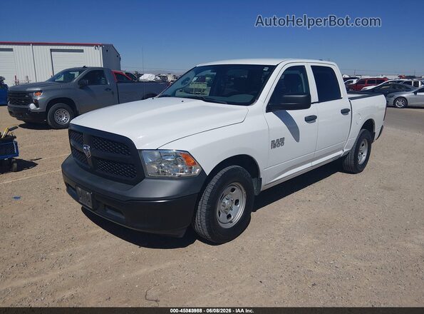 1C6RR6KG5JS317182 2018 RAM 1500 White Front left
