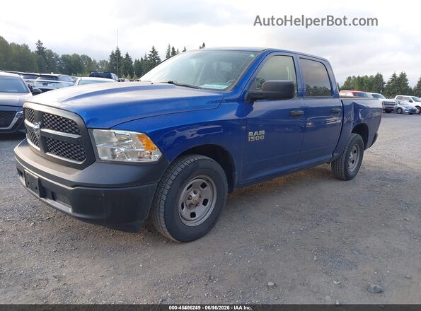 1C6RR6KG6JS293832 2018 RAM 1500 Blue Front left