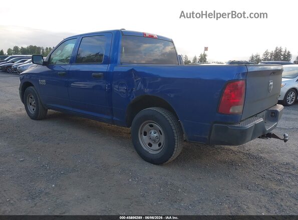 1C6RR6KG6JS293832 2018 RAM 1500 Blue Rear left