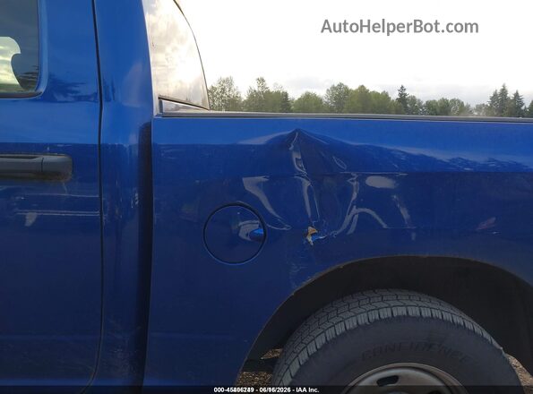 1C6RR6KG6JS293832 2018 RAM 1500 Blue Front view
