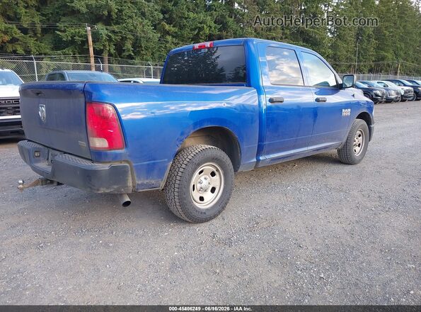 1C6RR6KG6JS293832 2018 RAM 1500 Blue Rear right