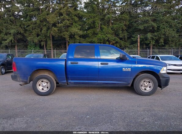 1C6RR6KG6JS293832 2018 RAM 1500 Blue Rear interior view