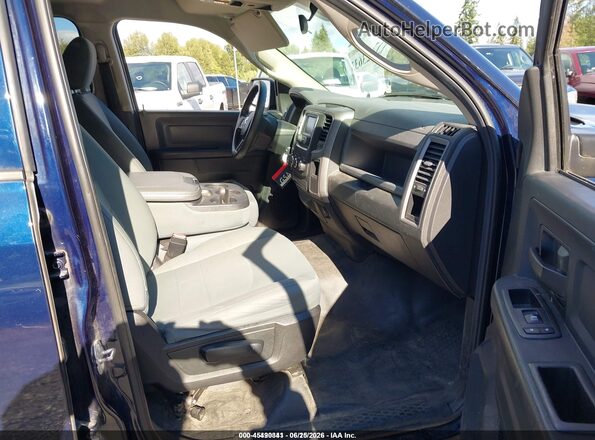 1C6RR6KG6JS298593 2018 RAM 1500 Dark Blue Front interior view