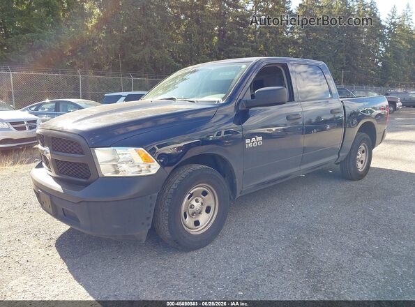 1C6RR6KG6JS298593 2018 RAM 1500 Dark Blue Front left