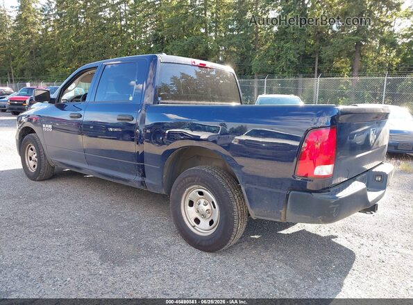 1C6RR6KG6JS298593 2018 RAM 1500 Dark Blue Rear left