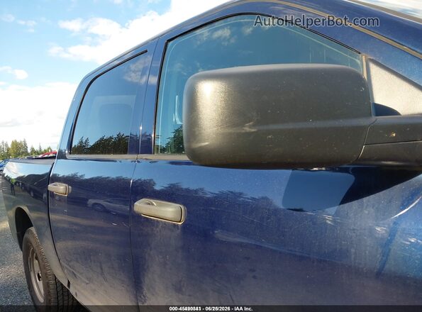 1C6RR6KG6JS298593 2018 RAM 1500 Dark Blue Rear interior view