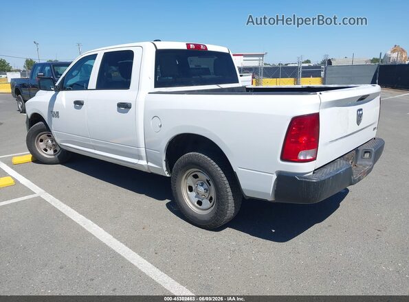 1C6RR6KG7JS347283 2018 RAM 1500 Белый Задняя левая четверть