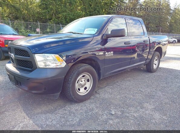 1C6RR6KG8JS296523 2018 RAM 1500 Blue Front left