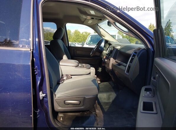1C6RR6KG8JS296523 2018 RAM 1500 Blue Front interior view