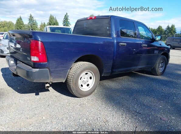 1C6RR6KG8JS296523 2018 RAM 1500 Blue Rear right