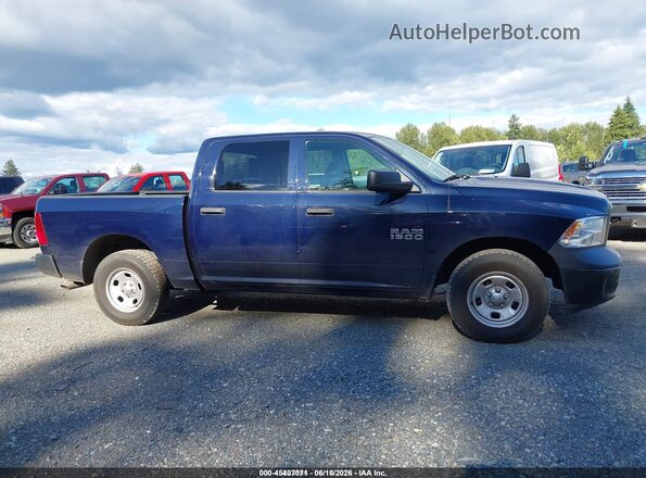 1C6RR6KG8JS296523 2018 RAM 1500 Blue Rear interior view