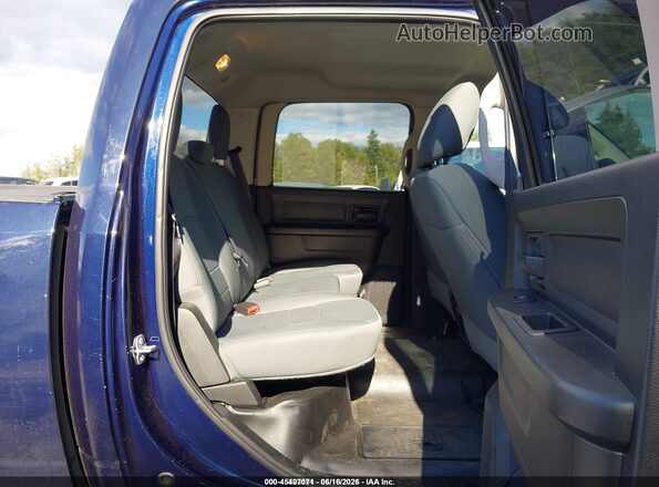 1C6RR6KG8JS296523 2018 RAM 1500 Blue VIN sticker view