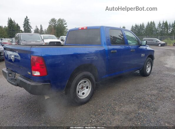 1C6RR6KG9JS298622 2018 RAM 1500 Синий Задняя правая четверть