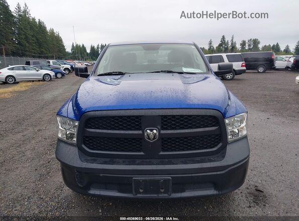 1C6RR6KG9JS298622 2018 RAM 1500 Синий Вид щитка приборов