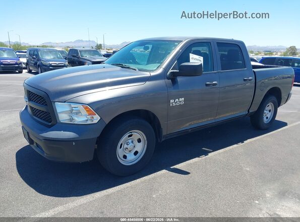 1C6RR6KGXJS250286 2018 RAM 1500 Серый Передняя левая четверть