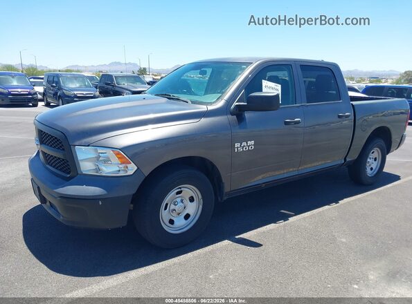 1C6RR6KGXJS250286 2018 RAM 1500 Серый Вид задней части салона