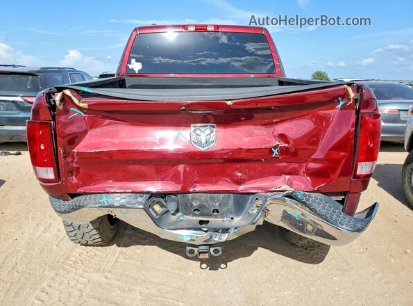 1C6RR6KT2JS296787 2018 RAM 1500 Burgundy Widok z tyłu