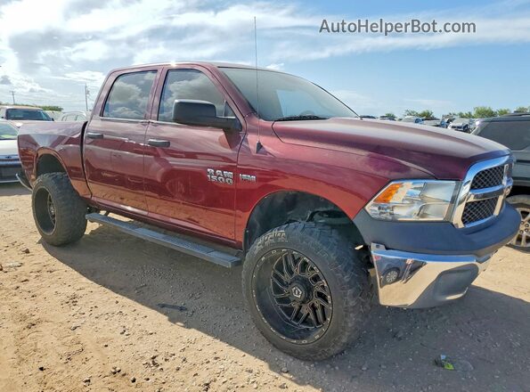 1C6RR6KT2JS296787 2018 RAM 1500 Burgundy Przód prawy