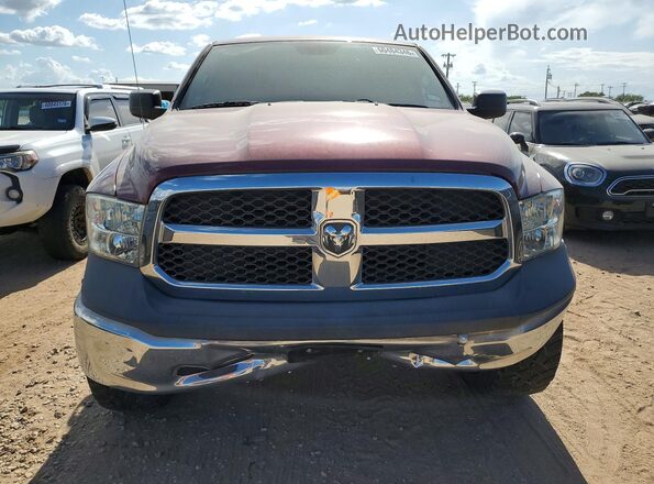 1C6RR6KT2JS296787 2018 RAM 1500 Burgundy Widok z przodu