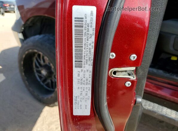 1C6RR6KT2JS296787 2018 RAM 1500 Burgundy Widok komory silnika