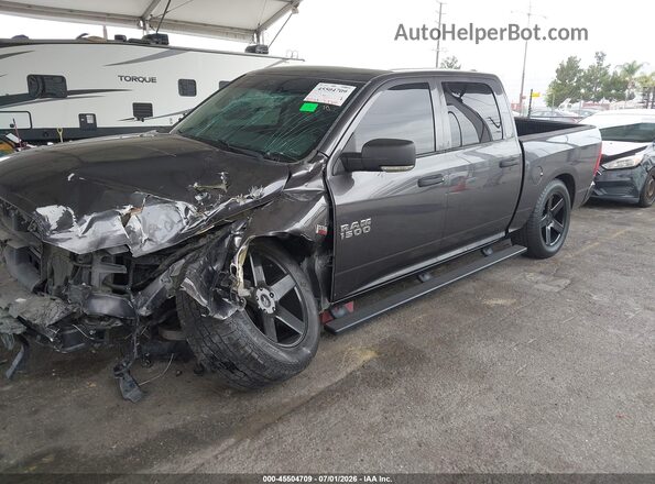 1C6RR6KT5GS306706 2016 RAM 1500 Gray წინა მარცხენა ხედი სამი მეოთხედიდან