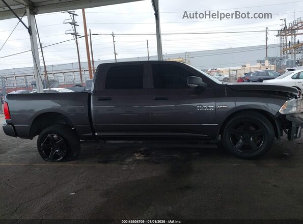 1C6RR6KT5GS306706 2016 RAM 1500 Gray უკანა სალონის ხედი