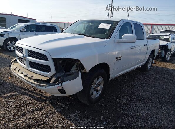 1C6RR6KT6LS146443 2020 RAM 1500 CLASSIC White წინა მარცხენა ხედი სამი მეოთხედიდან