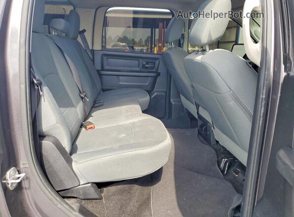 1C6RR6KT9GS223733 2016 RAM 1500 Gray Rear seats view