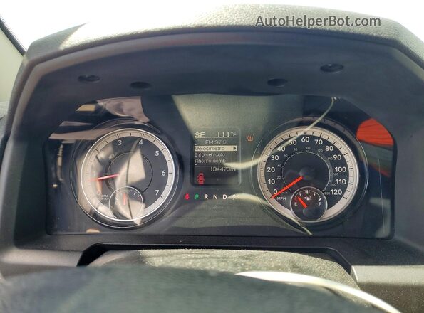 1C6RR6LG7MS539211 2021 RAM 1500 Черный Вид щитка приборов