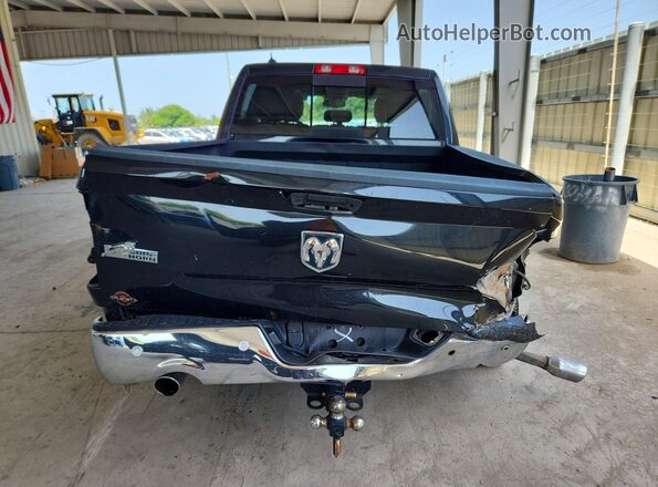 1C6RR6LT1HS525422 2017 RAM 1500 Black Rear view
