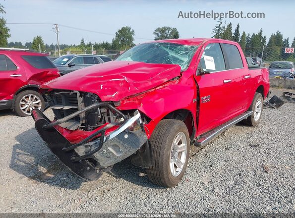 1C6RR6LT1JS127214 2018 RAM 1500 Красный Передняя левая четверть