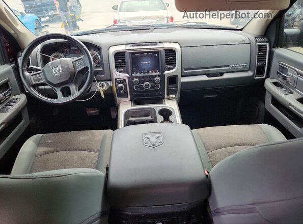 1C6RR6LT1KS600787 2019 RAM 1500 Brown წინა პანელის ხედი