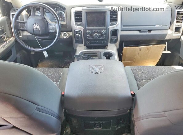 1C6RR6LT2KS563930 2019 RAM 1500 Gray Вид панелі приладів