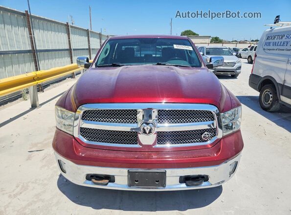 1C6RR6LT2KS604864 2019 RAM 1500 Бордовый Вид спереди