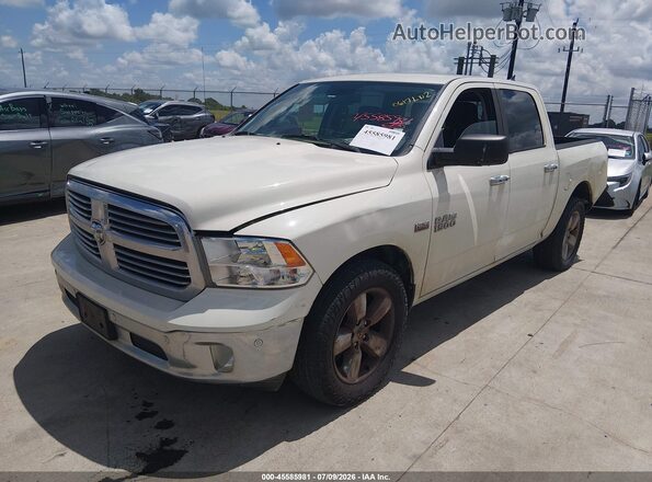 1C6RR6LT3GS242373 2016 RAM 1500 White Առջևի ձախ երեք քառորդ տեսարան