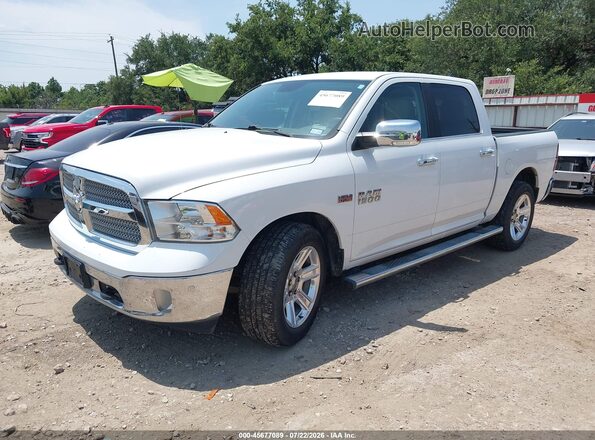 1C6RR6LT3HS836575 2017 RAM 1500 Белый Передняя левая четверть