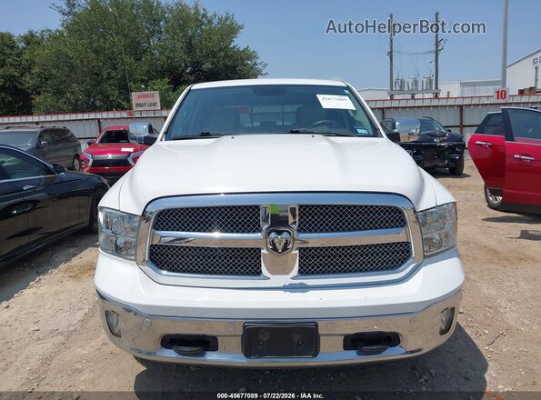 1C6RR6LT3HS836575 2017 RAM 1500 Белый Вид щитка приборов