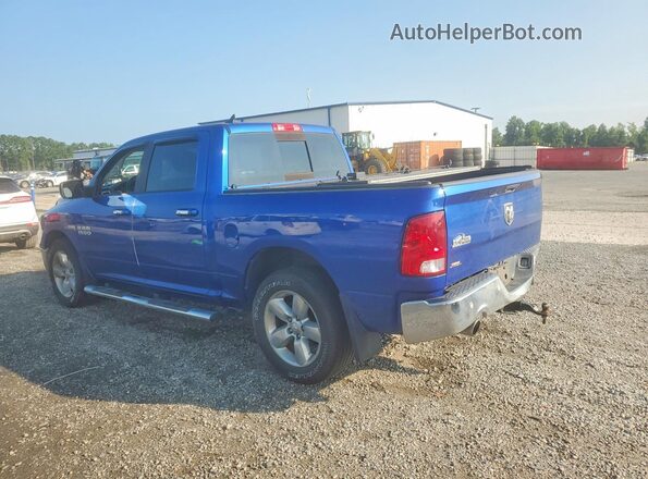 1C6RR6LT4JS105661 2018 RAM 1500 Blue Trasero izquierdo