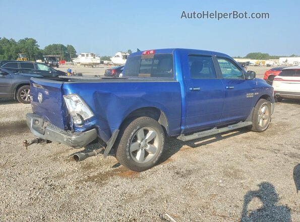 1C6RR6LT4JS105661 2018 RAM 1500 Blue Trasero derecho