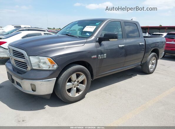 1C6RR6LT4JS232247 2018 RAM 1500 Серый Передняя левая четверть