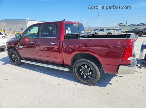 1C6RR6LT4JS238940 2018 RAM 1500 Бордовый Задняя левая четверть