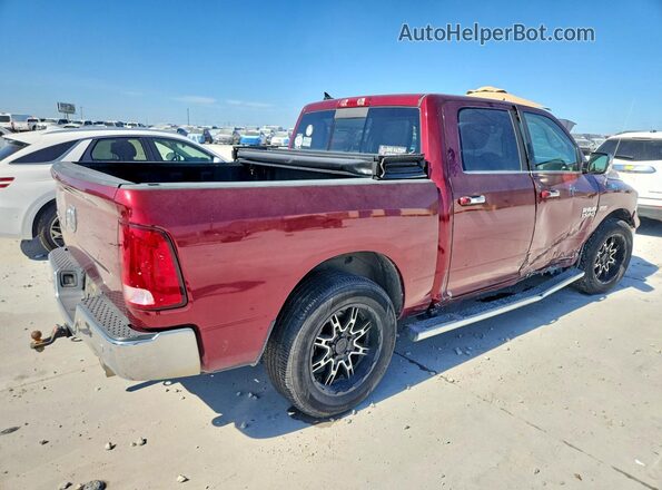 1C6RR6LT4JS238940 2018 RAM 1500 Бордовый Задняя правая четверть