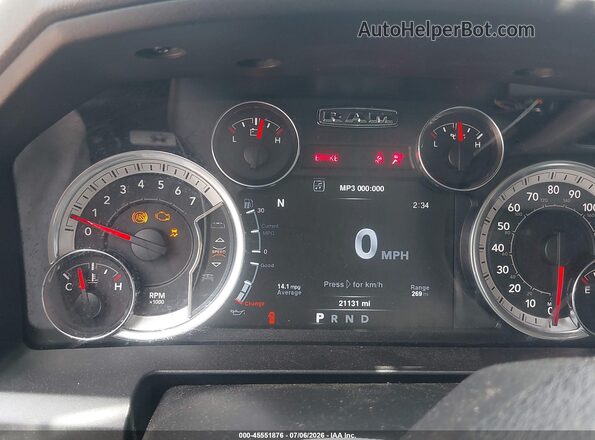 1C6RR6LT5HS752225 2017 RAM 1500 Синий 