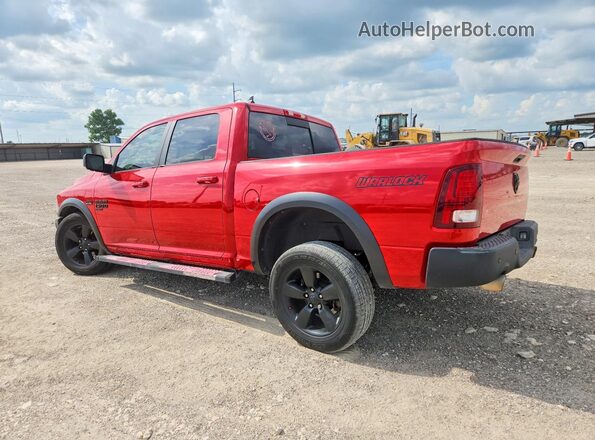 1C6RR6LT5KS704201 2019 RAM 1500 Red Rear left