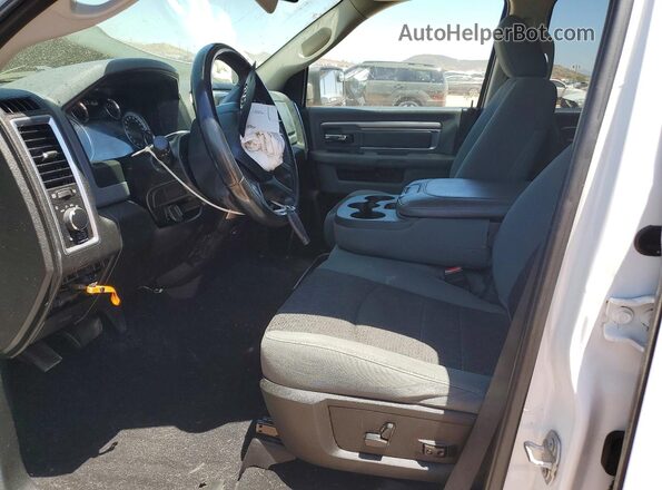 1C6RR6LT8KS548834 2019 RAM 1500 Белый Вид салона спереди