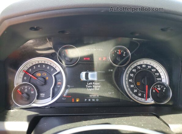1C6RR6LT8KS548834 2019 RAM 1500 Белый Вид щитка приборов