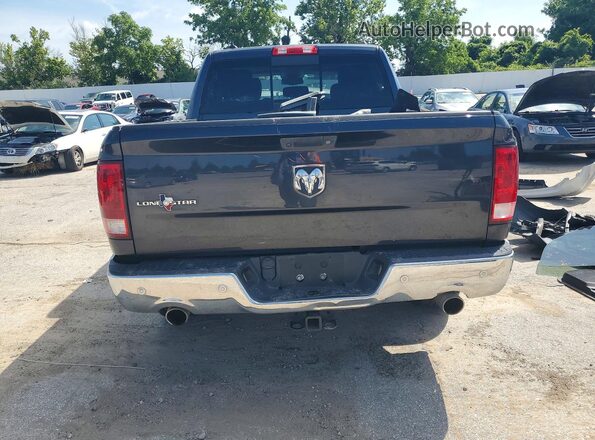 1C6RR6LT9JS105493 2018 RAM 1500 Black უკანა ხედი