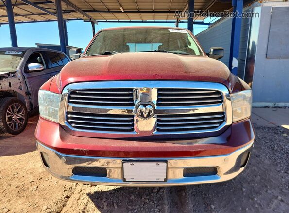 1C6RR6LT9KS549538 2019 RAM 1500 Red წინა ხედი