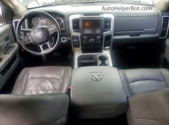 1C6RR6LTXKS529296 2019 RAM 1500 Gray Առջևի վահանակի տեսք