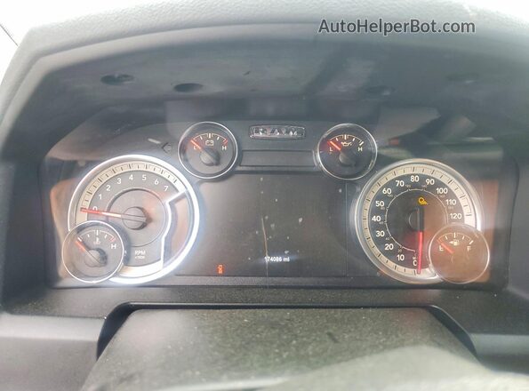 1C6RR6LTXKS529296 2019 RAM 1500 Gray Սարքավորումների վահանակի տեսք